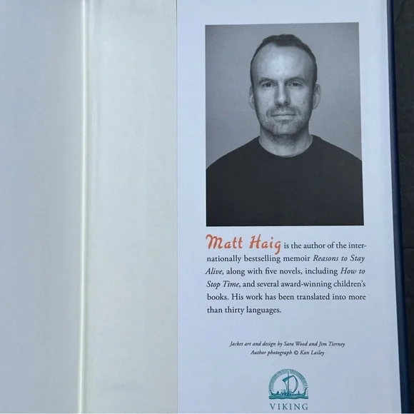 The Midnight Library by Matt Haig | Fiction, Magical Realism | Hardcover Book - Picture 7 of 8
